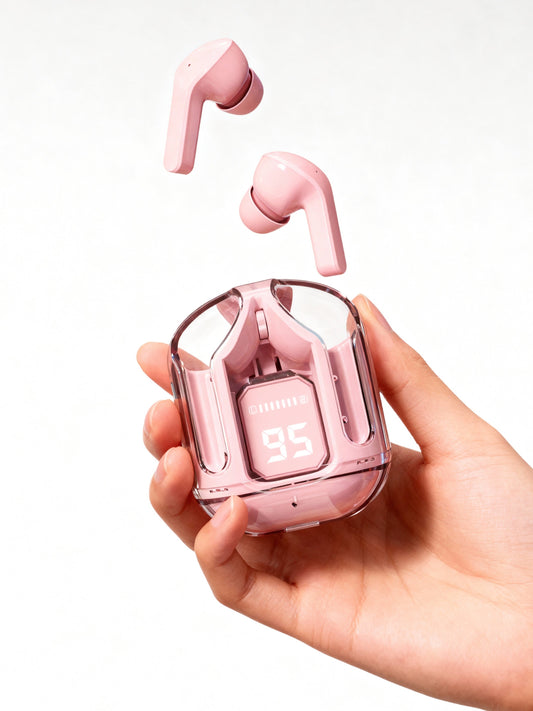 wireless earbuds with ENC noise cancellation