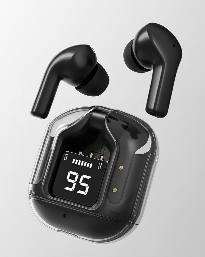 wireless earbuds with ENC noise cancellation