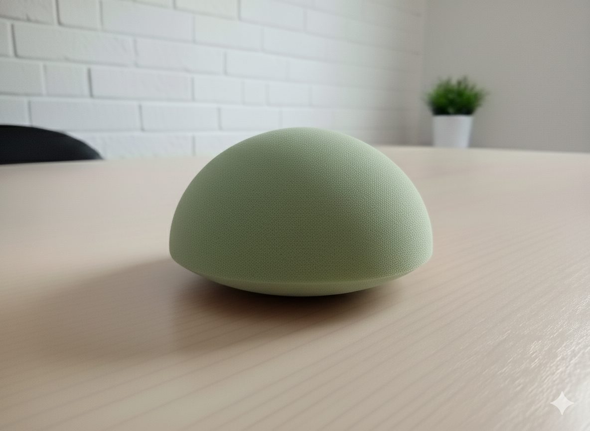 Konjac Facial Sponge with Lanyard Half-Moon Crater Shape for Deeper Cleansing and Exfoliation Divaces