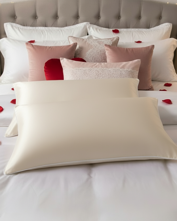 100% Mulberry Silk Pillowcase Cover
