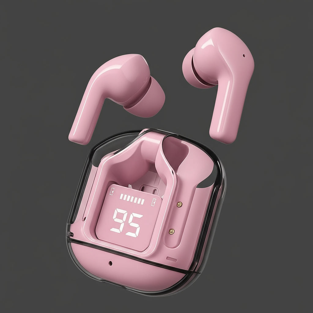 wireless earbuds with ENC noise cancellation