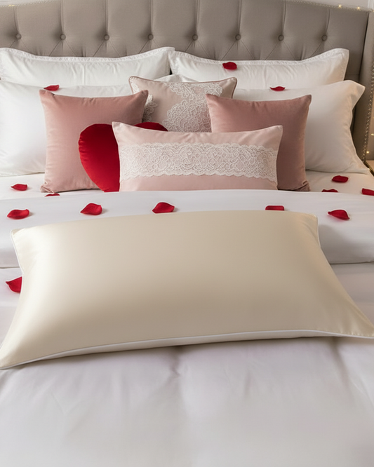 100% Mulberry Silk Pillowcase Cover