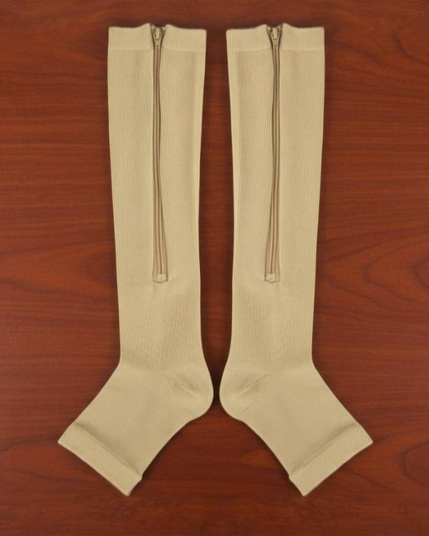 Zipper Compression Socks