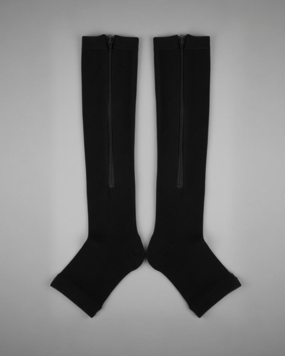 Zipper Compression Socks