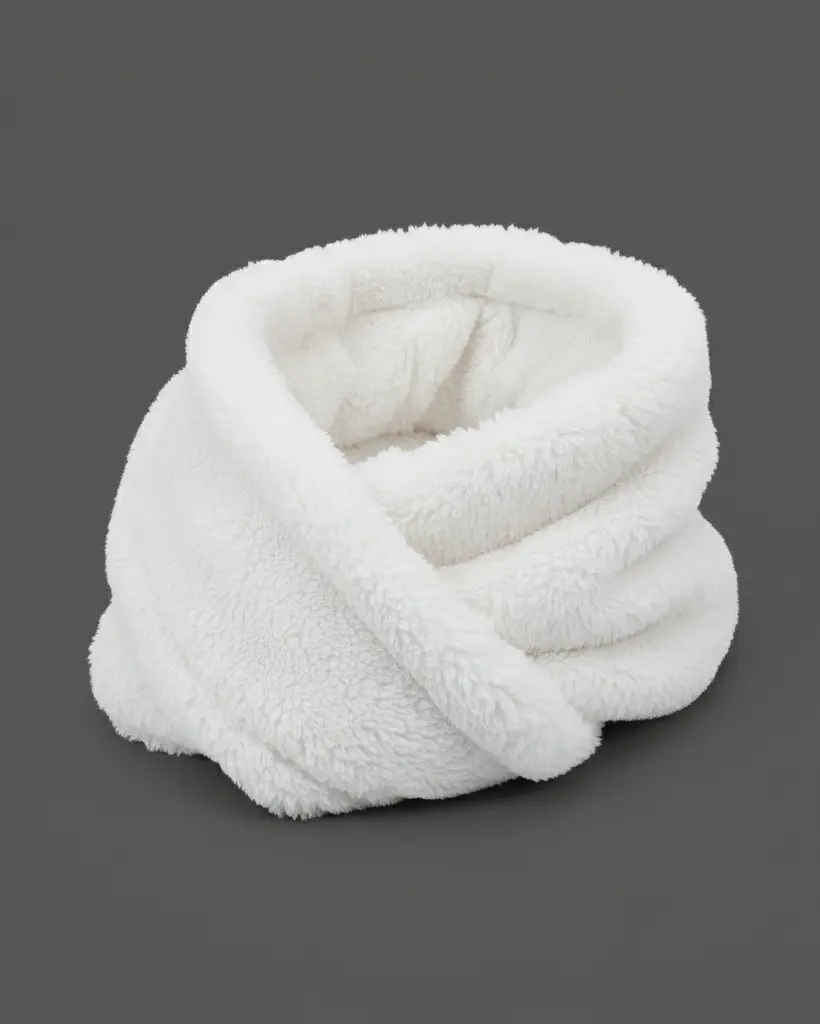 Faux Fur Plush Infinity Scarf