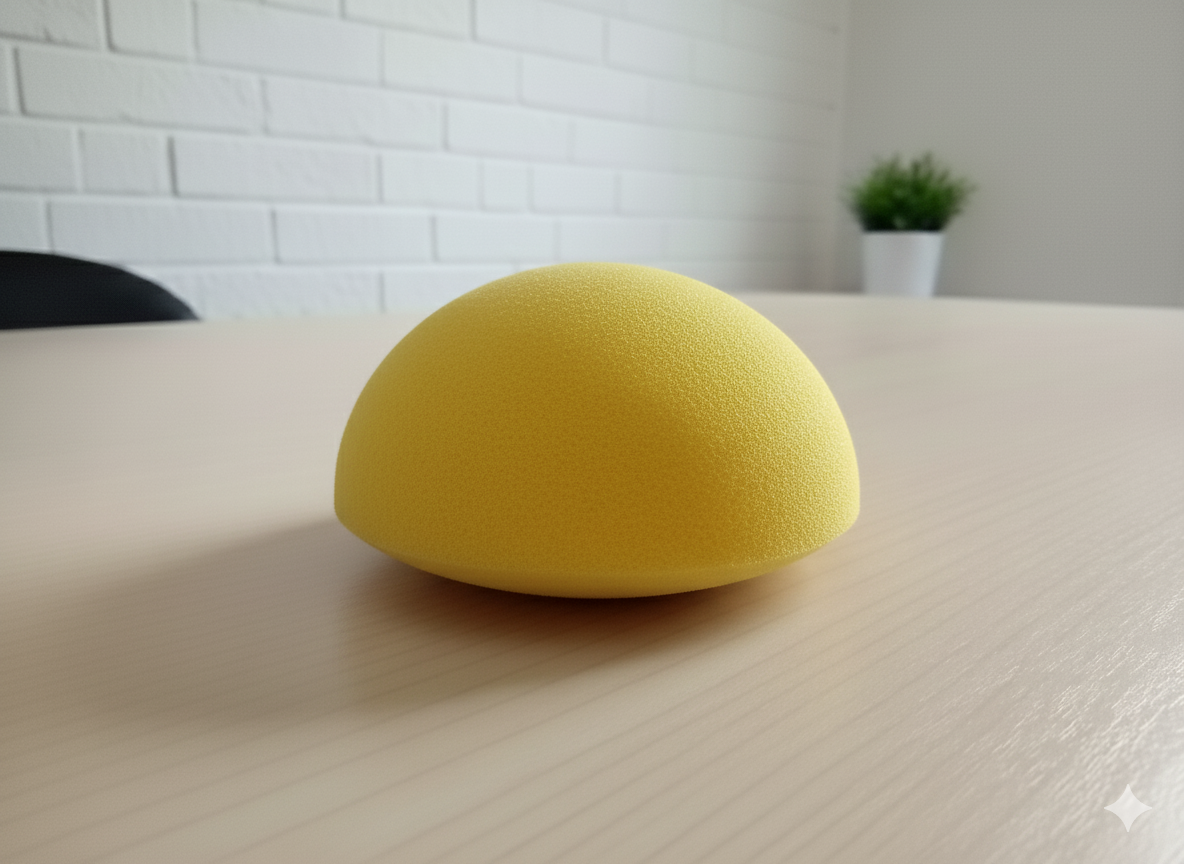 Konjac Facial Sponge with lanyard for deep cleansing and exfoliation