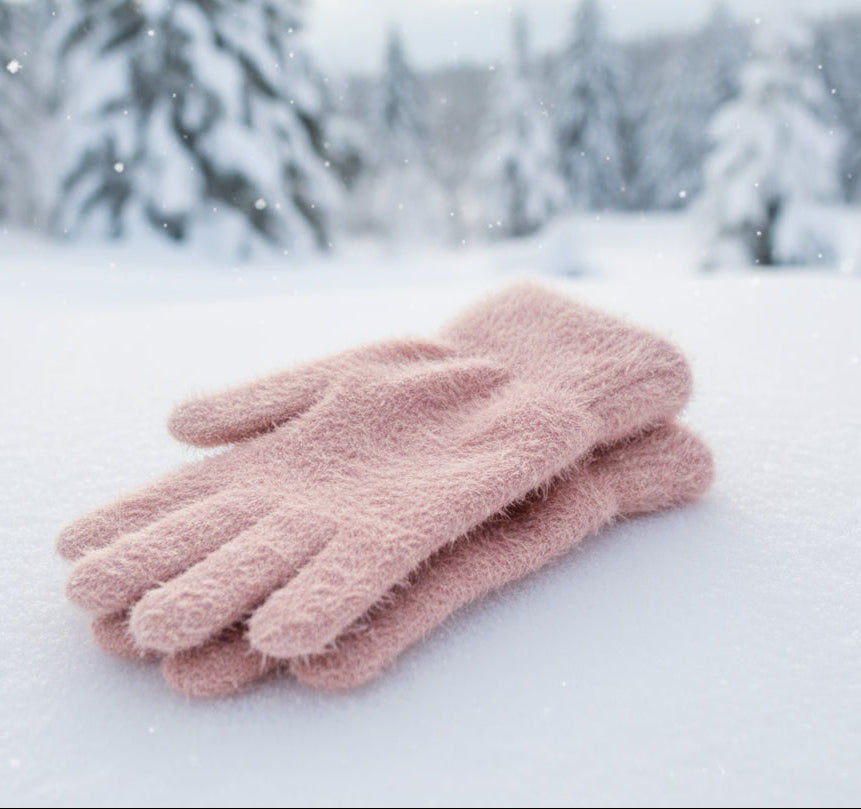 Fuzzy Winter Gloves